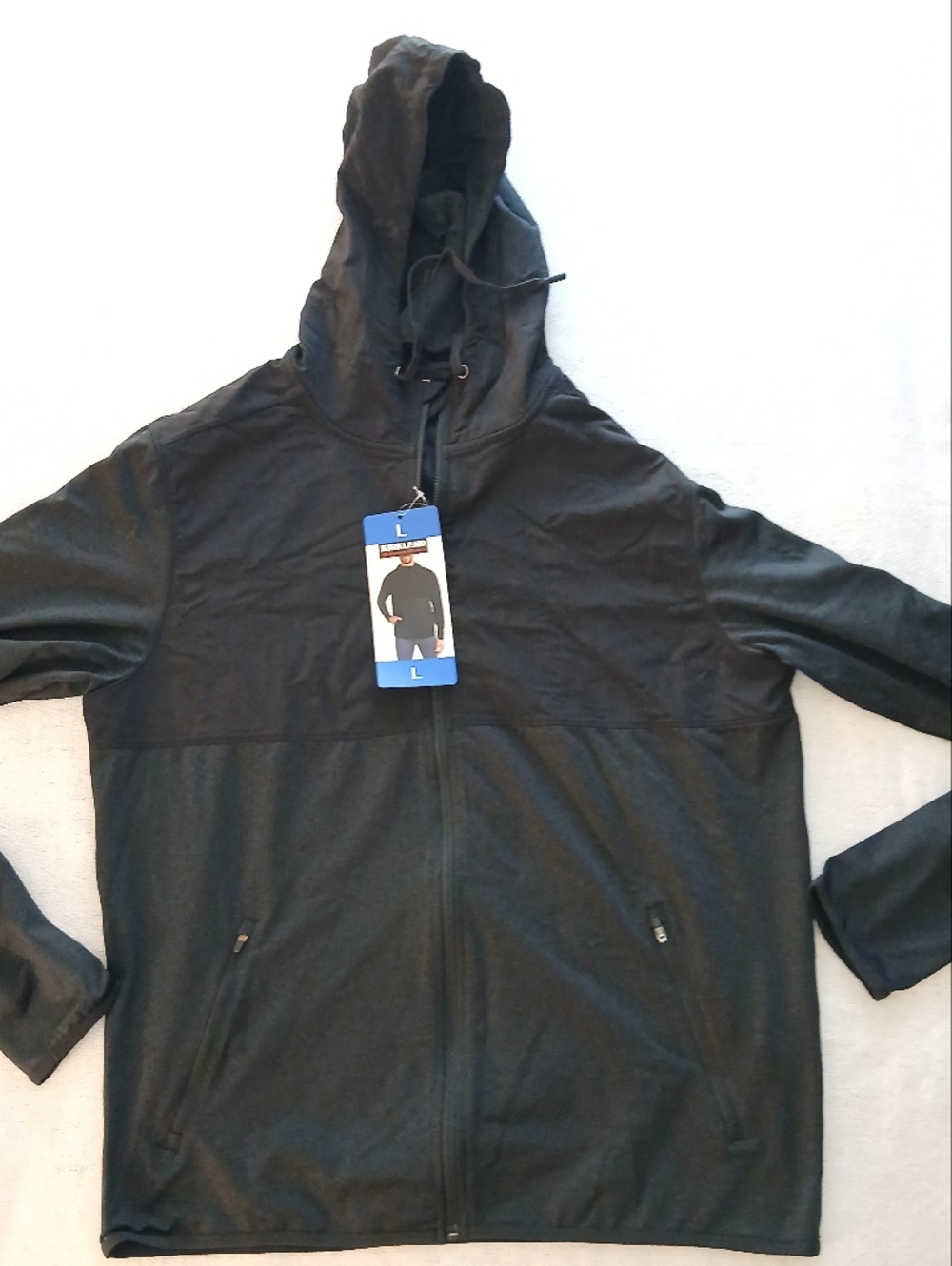 NWT Sz.L Mens Kirkland Mixed Media Jacket